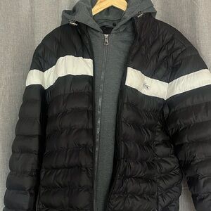 Lacoste puffer jacket with hood